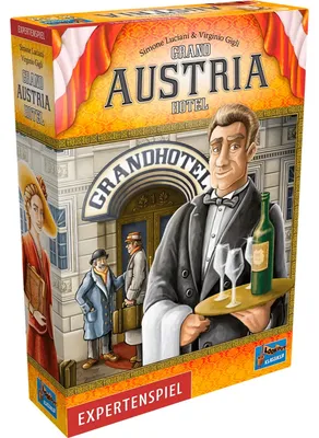 Produktbild von Asmodee Grand Austria Hotel, Brettspiel