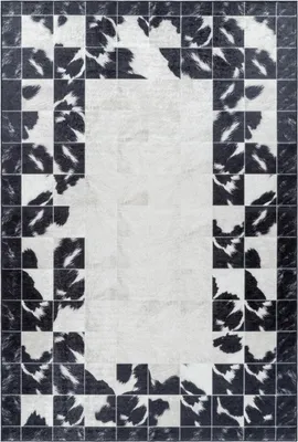 Produktbild von Waschbarer Teppich FIESTA Schwarz 80 x 250 cm