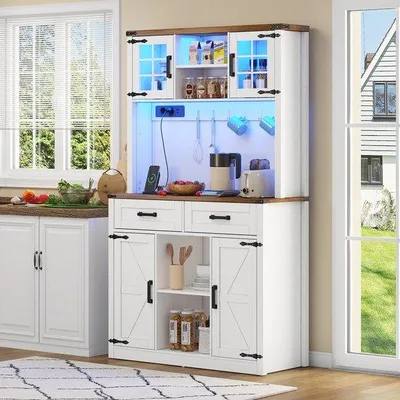 Immagine prodotto di Mobili da cucina - Cassetti capienti - Ripiani regolabili - Illuminazione a LED - Prese elettriche