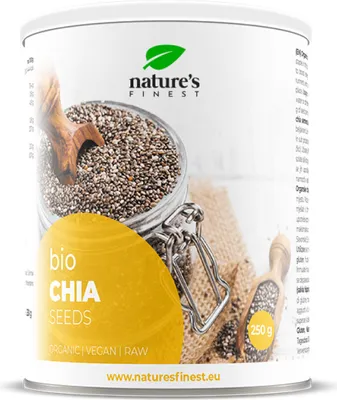 Produktbild von Nature’s Finest  Chia Samen – Reich an Ballaststoffen & Protein – 250 g