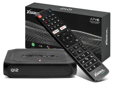 Produktbild von Xsarius Q12 Android 12 4K UHD IP-Receiver Dual-WiFi, HDMI, BT, USB 3.0