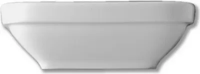 Produktbild von 6x Salatschale eckig - 11,0 cm x 11,0 cm Dekoschale, Obstschale