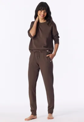 Productafbeelding van Schiesser dames joggingbroek met lange boorden - Mix & Relax