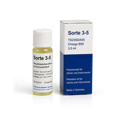Produktbild von Dr. Tillwich Uhrenöl Sorte 3-5 TK2235 – Teilsynthetisches Uhren- & Instrumentenöl 3,5 ml