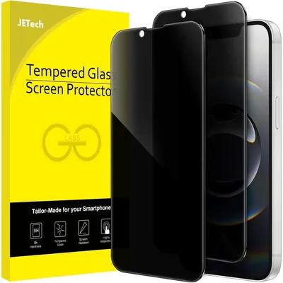 Image de Film de protection d'écran anti-regard, couverture intégrale, pour iPhone 16 (6,1 pouces), modèle 2025, lot de 2