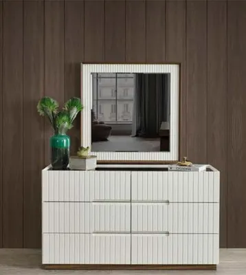 Image de Schlafzimmer Weiße Kommode Designer Holz Beistellkommode Designer Möbel