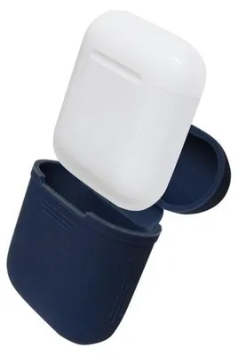 Immagine prodotto di Custodia per Airpods in silicone - Blu