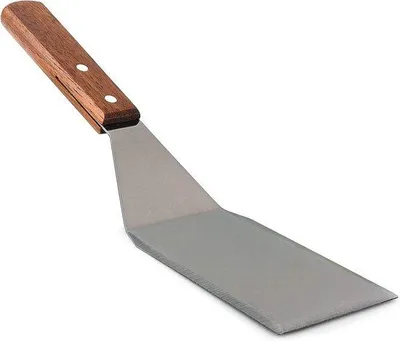 Immagine prodotto di Spatola da barbecue robusta in acciaio inossidabile con manico in legno