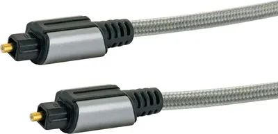 Obrázek produktu pro Schwaiger Ainstein Premium optický propojovací kabel s 2x TOSLINK konektorem Digitální audio kabel samec 1M