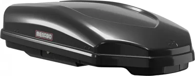 Image de Menabo | Coffre de toit - noir - 141x77x34 cm - 330 L - capacité de charge 50 kg - antivol