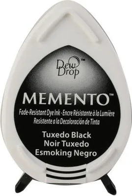 Obrázok produktu pre TSUKINEKO Memento Drop - Pečiatkový blok, Tuxedo Black, čierny, 362900