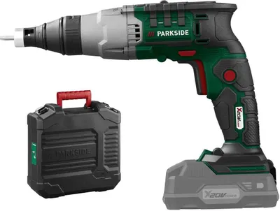 Produktbild von PARKSIDE 20V Akku-Trockenbauschrauber PTBSA 20-Li ohne Akku, Ladegerät