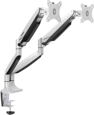 Produktbild von SpeaKa Professional Monitorhalterung SP-MM-930 2 Display(s) 33,0 cm (13) - 81,3 cm (32) Silber Schwenkbar, Neigbar, H