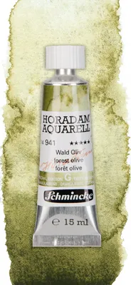 Produktbild von Schmincke Horadam Aquarell - Wald Oliv  - 15ml Supergranulierend - 14 941 006