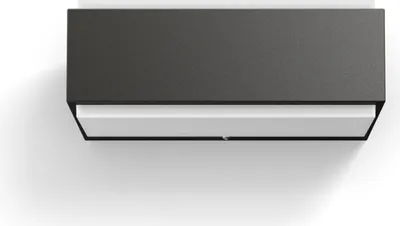 Obrázek produktu pro Philips myGarden Nástěnné svítidlo Stratosphere 9 W, Venkovní světlo na zeď, Antracit, Kov, IP44, Terasa, Zahrada, I
