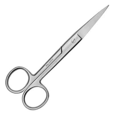 Produktbild von Bastelschere mit gerader Schneide aus Edelstahl | 14,5 cm Gesamtlänge |