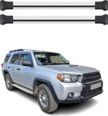 Image de OMAC Barres de toit en aluminium pour Toyota 4Runner V 2009-2024 Gris 2Pcs
