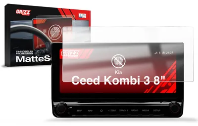 Produktbild von Matte Autodisplayfolie für Kia Ceed Kombi 3 (2024-2025), Grizz Protector