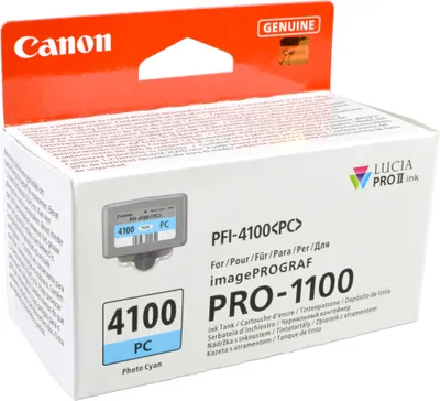 Productafbeelding van Canon 6781C001 Canon PFI-4100 PC Fotocyan Druckerpatrone