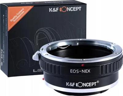 Zdjęcie produktu dla Adapter K&F do SONY E NEX na CANON EOS EF KF06.069