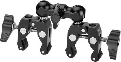 Produktbild von Kamera-Montage-Arm mit 360-Grad-Kugelkop - 41 mm Max. Öffnung - Schwarz