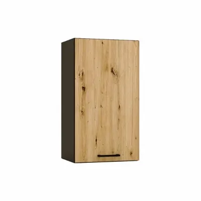Zdjęcie produktu dla Szafka kuchenna wisząca ANIKA W40 P/L grafitowa/dąb artisan