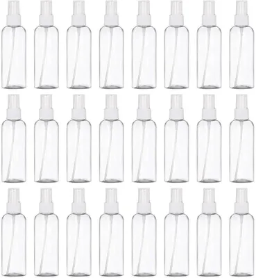 Produktbild von Set mit 24 Sprühflaschen, jeweils 100 ml Fassungsvermögen