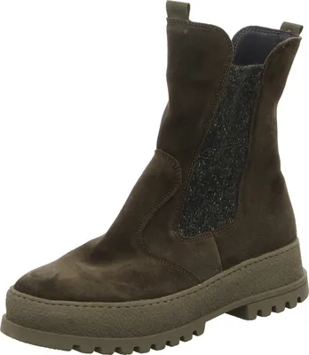 Produktbild von Waldläufer Stiefel bequem warm gefüttert in grün, Gr. 5