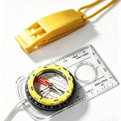 Image de Omgoods - Boussole de navigation - Boussole de survie professionnelle pour la randonnée et le camping