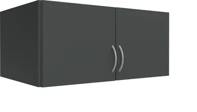 Image de Mehrzweckschrank >MULTIRAUMKONZEP< in Graphit - 70x40x40cm (BxHxT)