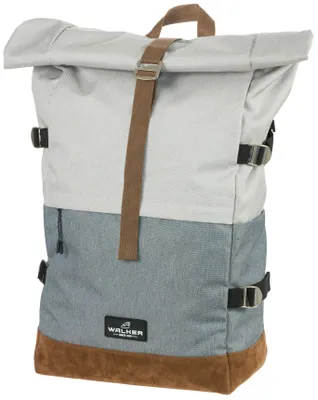 Produktbild von walker 42156-247 Schulrucksack Roll up two light grey