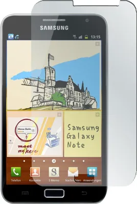 Produktbild von 4er-Pack PhoneNatic Displayschutzfolien matt  kompatibel mit Samsung Galaxy Note