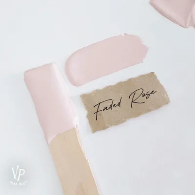Produktbild von Mat Natural Vintage Paint Kreidefarbe – Möbelfarbe Matt | Wasserbasiert VOC-arm EN 71-3 EU Ecolabel | 65+ Farben | Shabby Chic & Vintage Look - 700 ml - Faded Rosa
