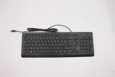 Produktbild von Lenovo USB Calliope, Volle Größe (100%), Kabelgebunden, USB, AZERTY, Schwarz