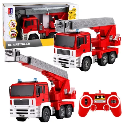 Immagine prodotto di Camion dei pompieri con braccio rotante a 660° telecomandato Rc 1:20