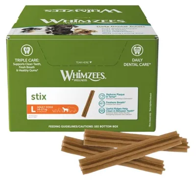 Produktbild von Whimzees Stix L Display 50 Stück