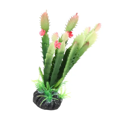 Produktbild von Kunststoff Kaktus Pflanze,Simulation Wasserpflanzen,Künstliche Wasserpflanzen,Aquarium Landschaft,Aquarium Künstliche Pflanzen,Aquarium Simulation Pflanzen