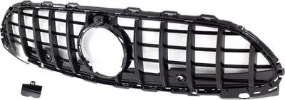 Produktbild von Kühlergrill Grill Schwarz passt für Mercedes C-Klasse S206 W206 ab Baujahr 2021 auf Sport Panamericana GT