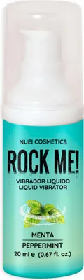 Produktbild von Gleitmittel Erdbeere Nuei Cosmetics of the Night Rock Me! 20 ml Minze