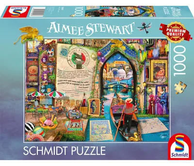 Image de Puzzle - SCHMIDT SPIELE - Souvenirs de Venise - 1000 pièces - À partir de 12 ans