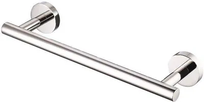 Obrázok produktu pre Nástenný držiak na uteráky z nehrdzavejúcej ocele, 30 cm, leštený