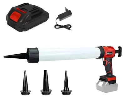 Obrázek produktu pro Dichtgun, 4 nastavitelné rychlosti, technologie zabraňující kapání, včetně 1 baterie