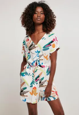 Zdjęcie produktu dla Urban Classics Ladies - Krótki wiskozowy kombinezon weiß - XS