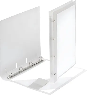 Produktbild von FSY Präsentations-Ringbuch, A4, 4-Ringe 16mm, PP farblos transluzent