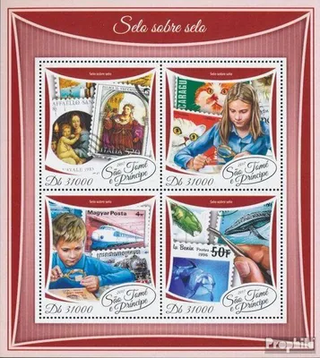 Produktbild von Briefmarken Sao Tome e Principe 2017 Mi 7443-7446 Kleinbogen (kompl. Ausgabe) postfrisch Briefmarken auf Briefmarken