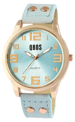 Produktbild von QBOS Uni Armbanduhr QB0029 Mineralglas