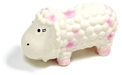 Zdjęcie produktu dla Croci C6098660, zabawka lateksowa w kształcie owcy, 15 cm