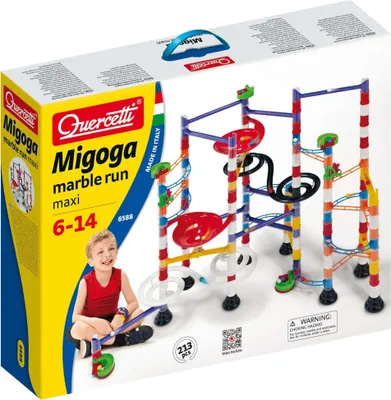 Immagine prodotto di Quercetti Set da corsa in marmo Migoga Maxi da 213 pezzi