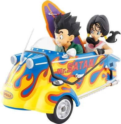 Image de Figurine Dragon Ball Son Gohan et Videl 10 cm Snap Collection