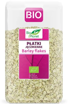 PŁATKI JĘCZMIENNE BIO 600 g - BIO PLANET